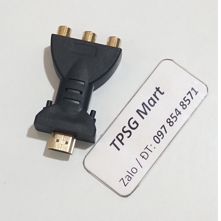 Đầu HDMI ra  3 AV  / Cáp HDMI ra 3 AV : 1.5m