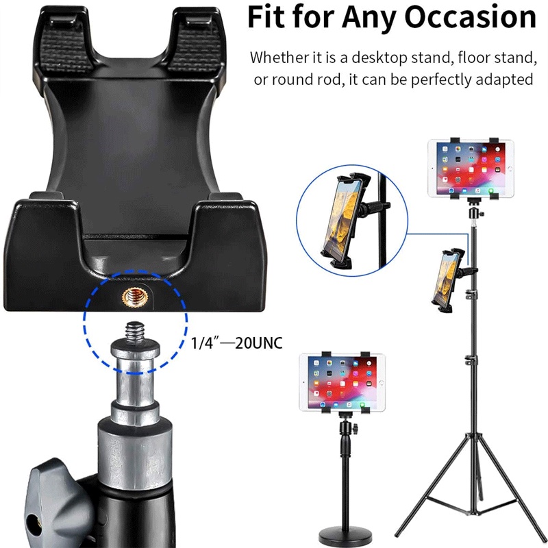 Giá Đỡ Máy Tính Bảng ipad pro 12.9 air mini iphone 13 12 pro max samsung huawei 4-13 inch