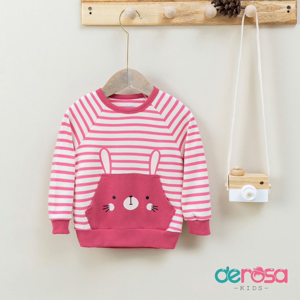 Áo Sơ Sinh Dài Tay Bé Gái  DEROSA KIDS AWBBD677A