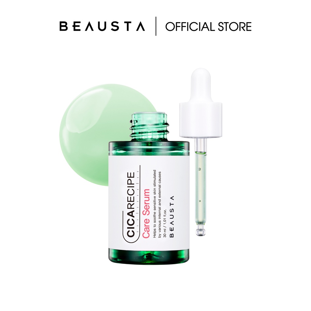 Tinh Chất Chăm Sóc Da Chiết Xuất Rau Má Beausta Cicarcipe Serum 30ml