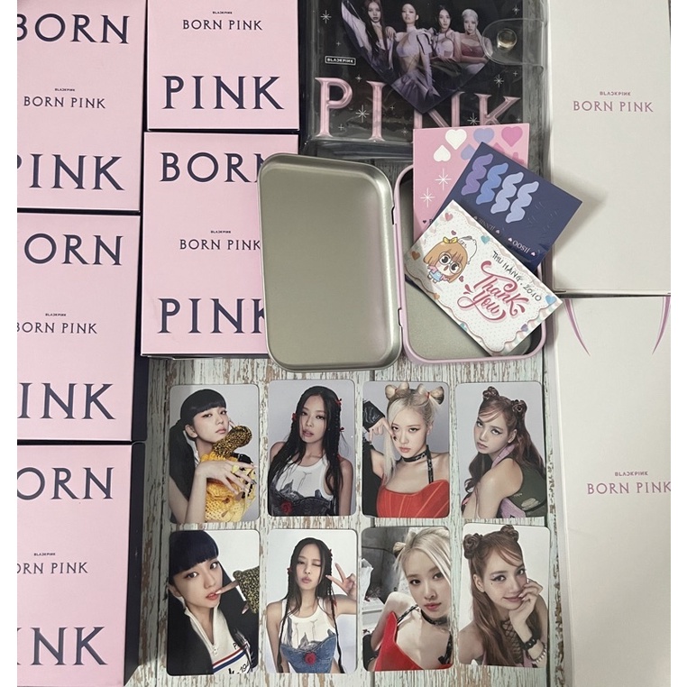 HÌNH THẺ BLACKPINK PHOTOCARD + TOP LOADER KIT WEVERSE SHOP