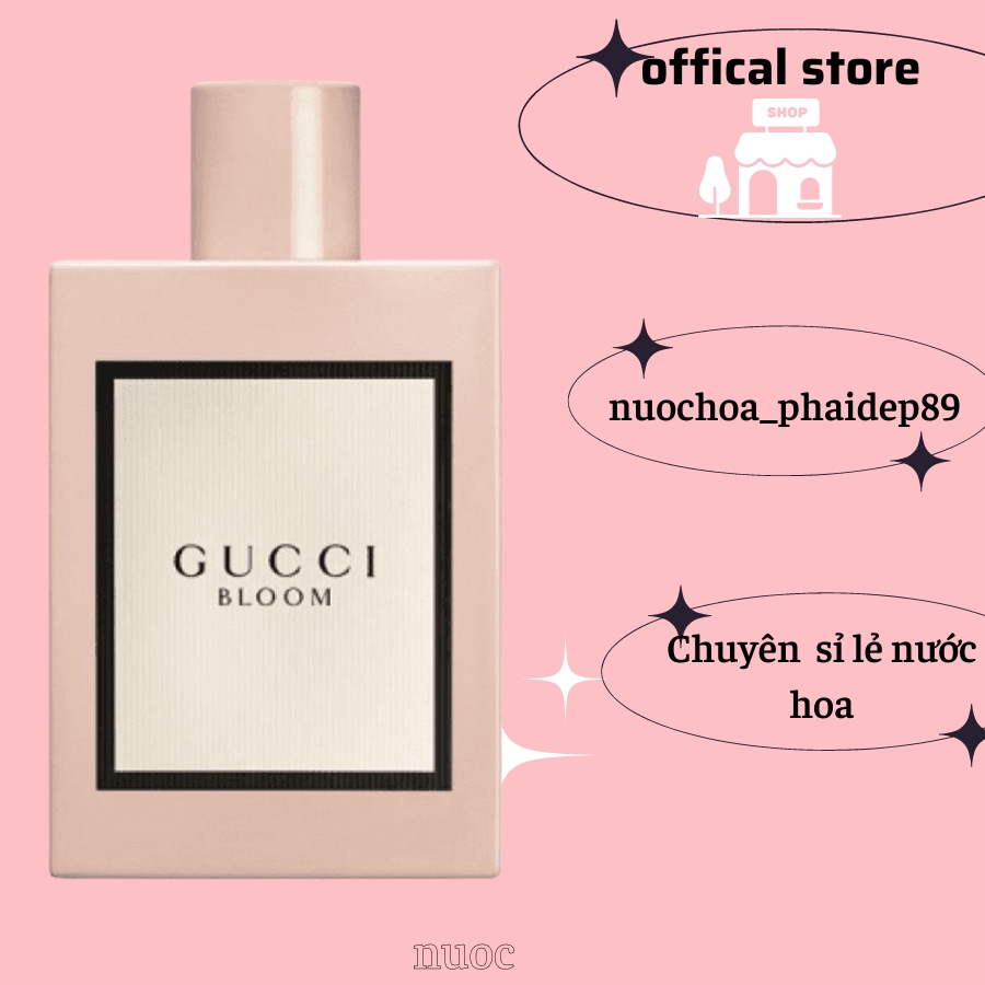 Nước hoa nữ 🌪 Bloom hồng 100ml