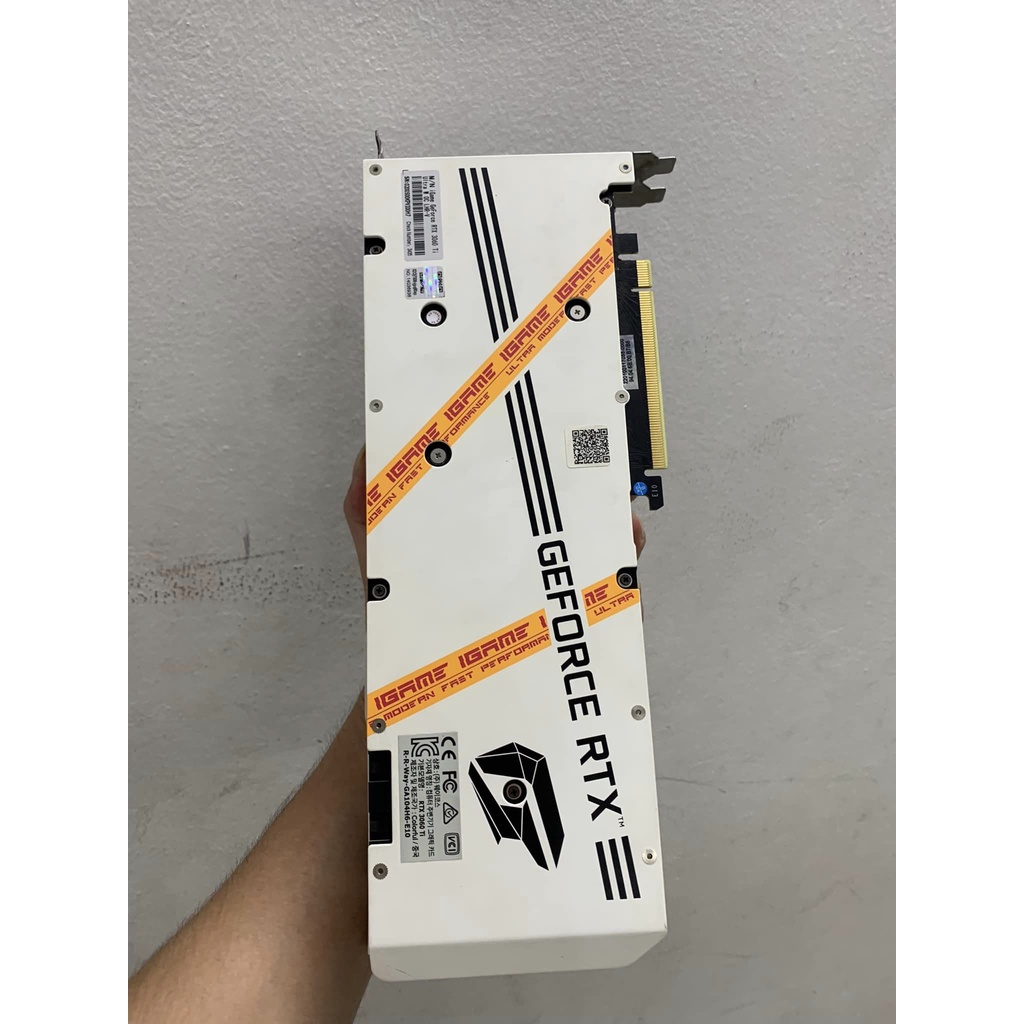 VGA Colorful iGame GeForce RTX 3060 Ti Ultra OC White 8G-V Cũ