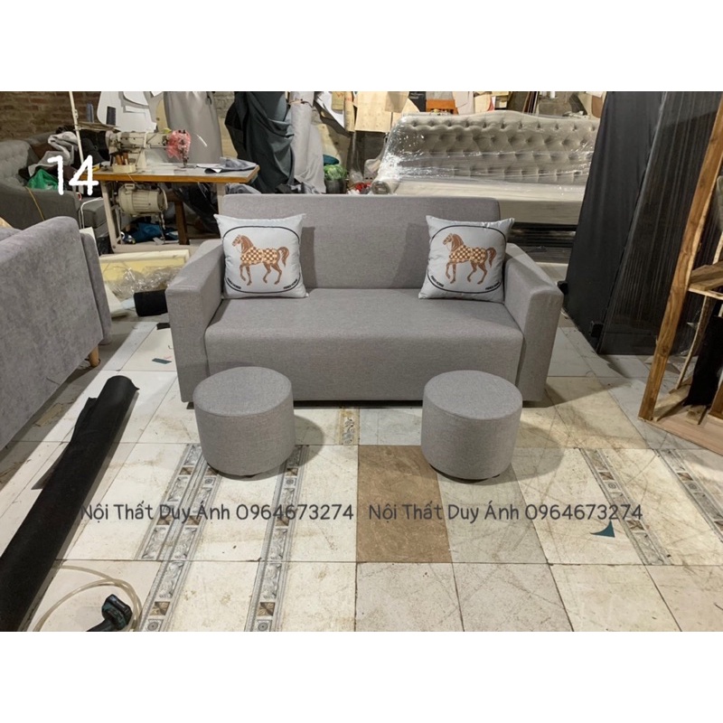 Combo Sofa 1,6m và Bàn Trà Chân Sao