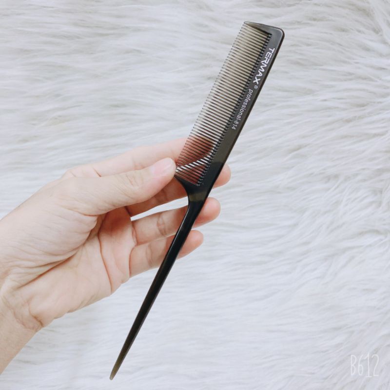 Lược chuôi nhọn tạo kiểu, uốn, ép TERMAX professional -814 Chịu nhiêt tốt