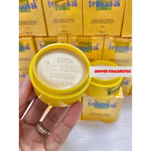 COMBO KEM TEMULAWAK TRẮNG DA NGÀY & ĐÊM 50g.