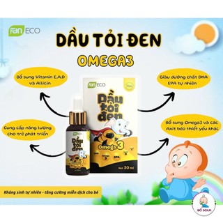 Dầu Tỏi Đen Omega 3 30ML