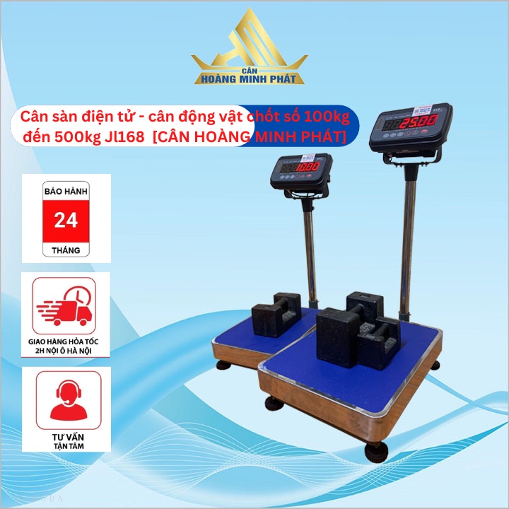 Cân Bàn Điện Tử Chốt Số 150kg/300kg JL168 (CÂN ĐỘNG VẬT). Bảo Hành 2 Năm