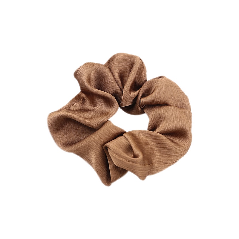 Dây Cột Tóc Cỡ Lớn Thiết Kế Đơn Giản Thời Trang Hàn Quốc Cho Nữ