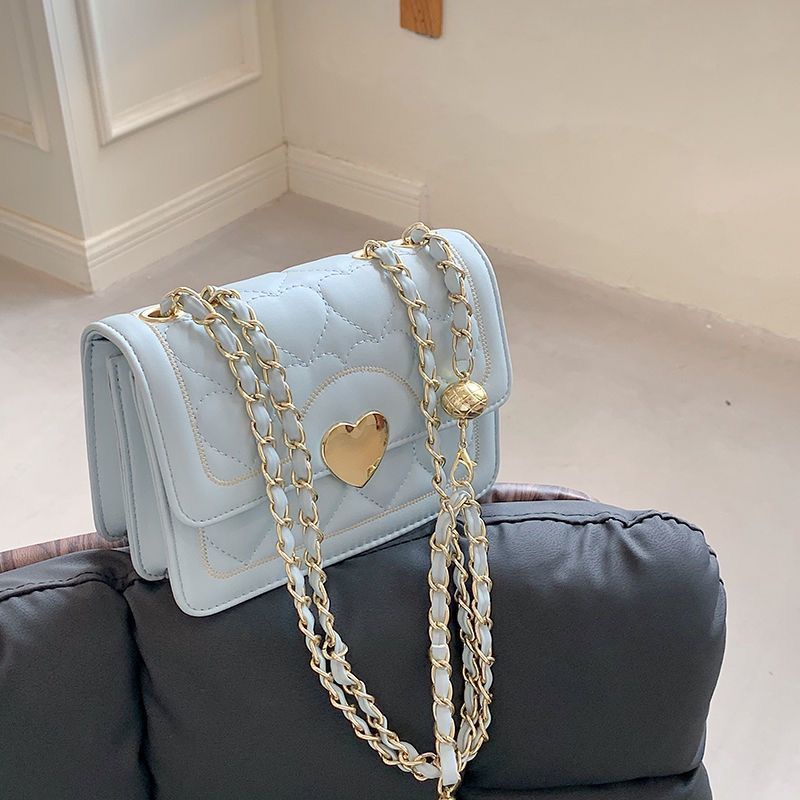 Túi Xách Đeo Chéo Khóa Nam Châm Thời Trang Cho Nữ