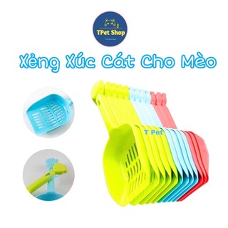 Xẻng xúc cát vệ sinh mèo - xẻng hốt cát dọn vệ sinh phân cho mèo - TPET SHOP
