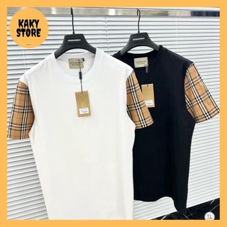 Áo phông tay kẻ vàng bbr cho nam - áo phông nam bbr
