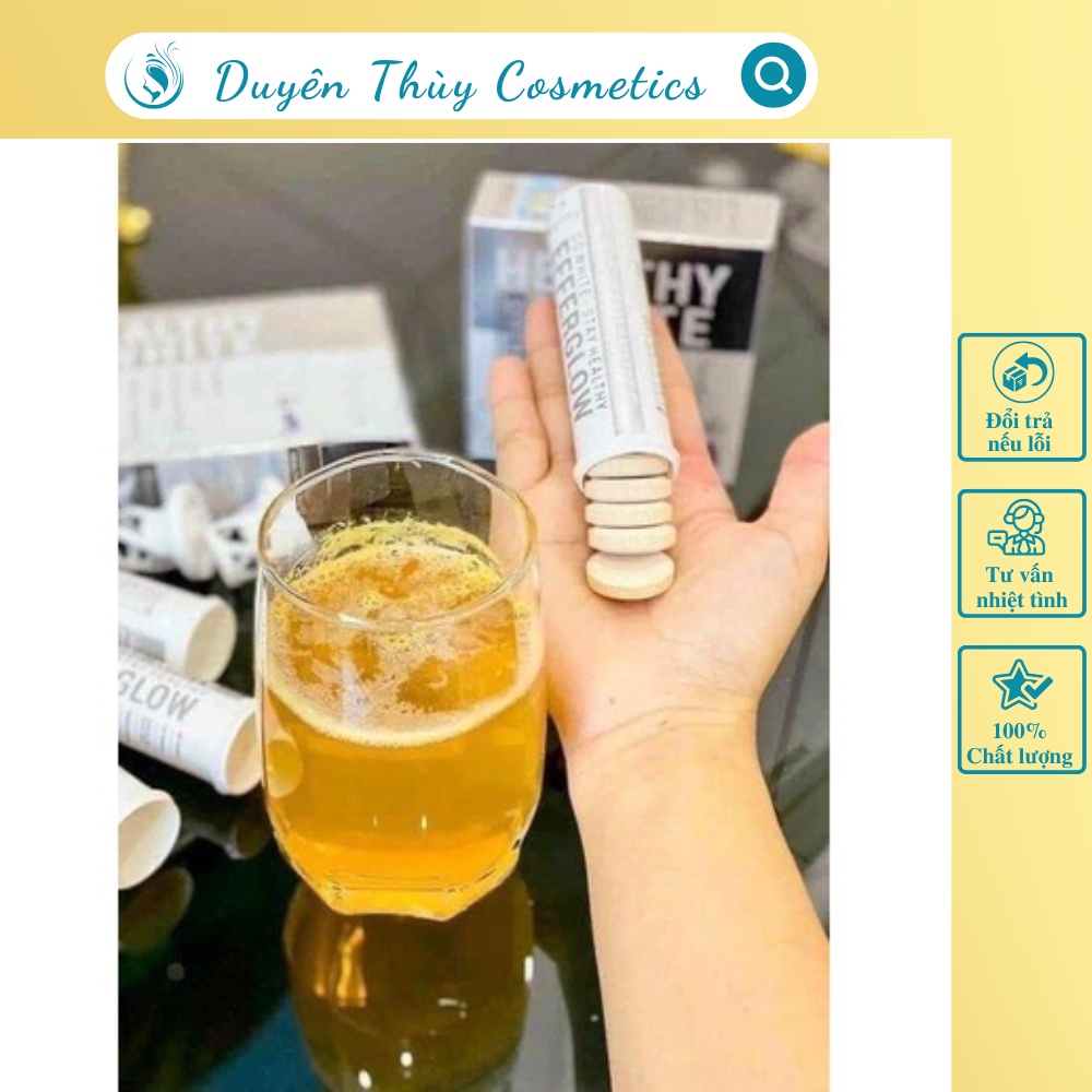 HỘP 30 VIÊN - Viên Sủi Chống Nắng Trắng Da Healthy White Efferglow - Viên Uống Truyền Trắng Cosmeheal