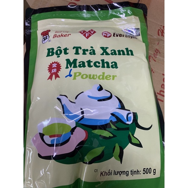 Bột Matcha Trà Xanh Đài Loan gói 500g