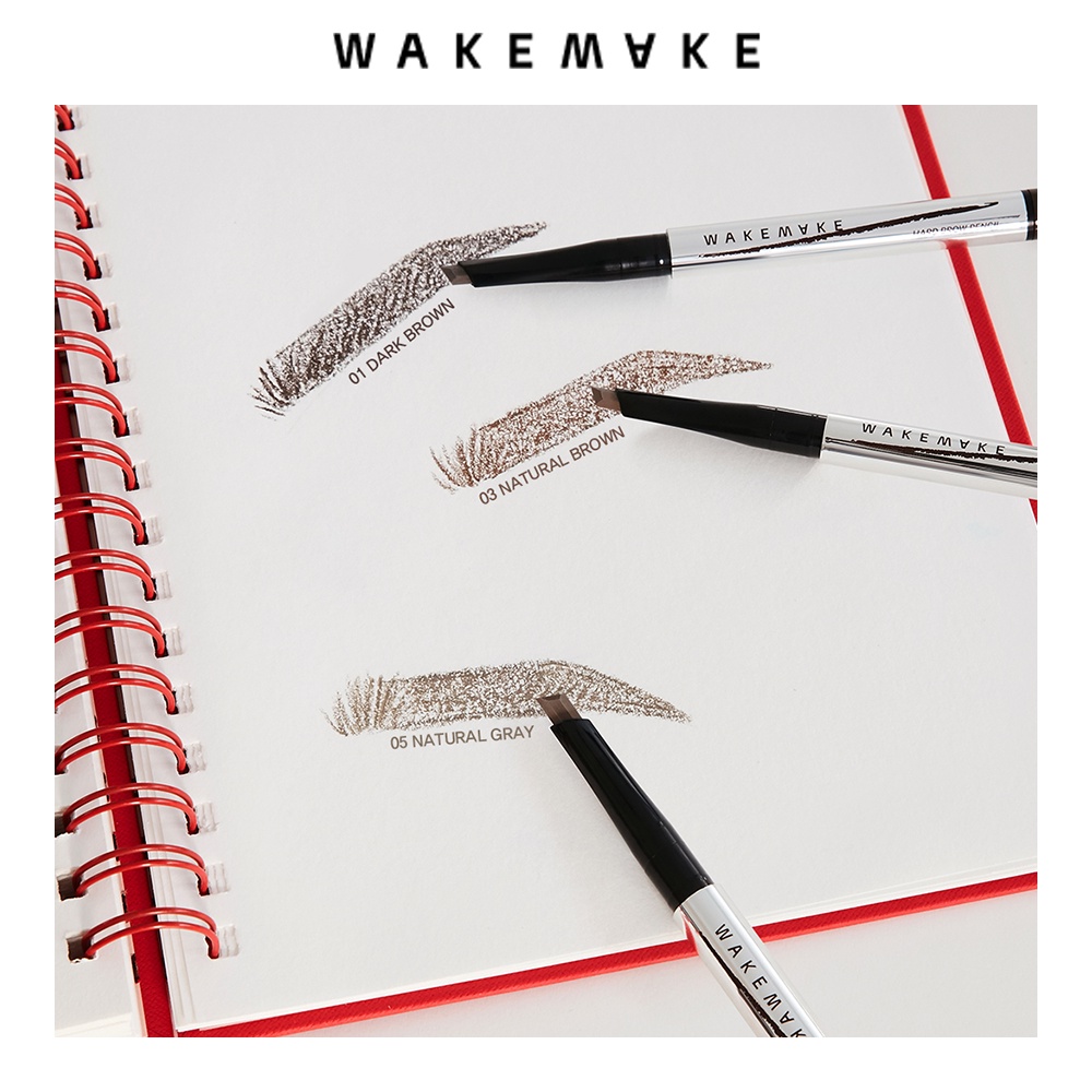 Chì Kẻ Mày Wakemake Hard Brow Pencil 0.1g