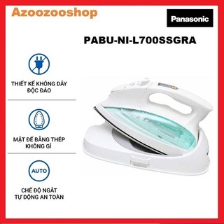Bàn ủi Panasonic PABU-NI-L700SSGRA, hàng chính hãng bảo hành 12 tháng trên toàn quốc