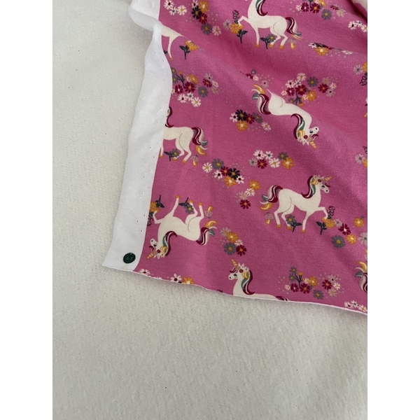 Vải thun cotton 4c hình ngựa pony