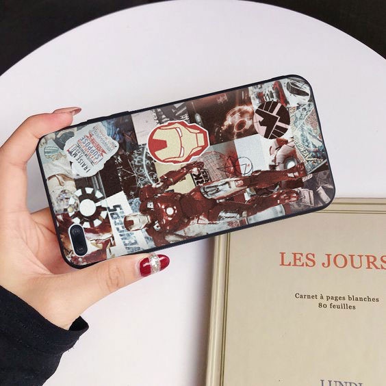 Ốp Điện Thoại TPU Mềm Hình iron Man Cho iPhone 12 Pro Max 12 Mini 12 Pro 3X22I9