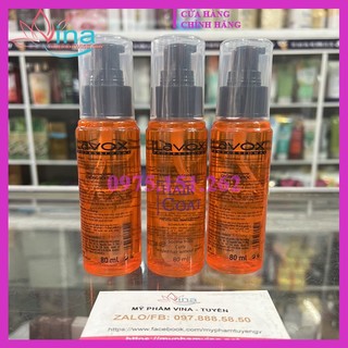 Dầu dưỡng bóng tóc lavox cam 80ml (chai cam)