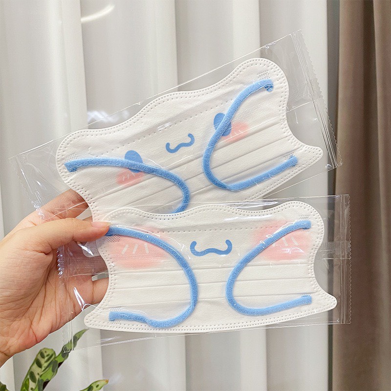 Khẩu trang con cua họa tiết Thỏ Stella Lou