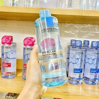 La Roche-Posay - Nước làm sạch sâu và tẩy trang dành cho da dầu nhạy cảm Effaclar Micellar Water Ultra