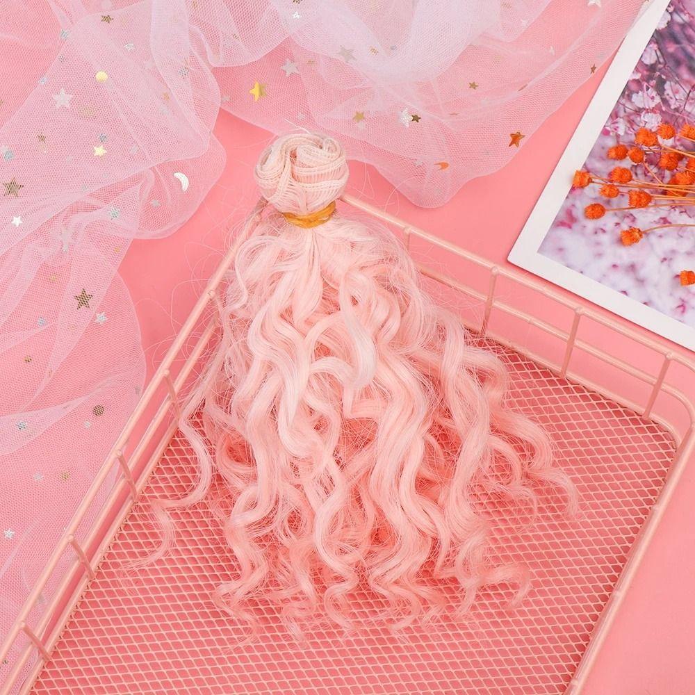 Tóc Giả Thời Trang Cho Búp Bê Tỉ Lệ 1 / 3 1 / 4 1 / 6|Búp Bê Tóc Giả Màu Nâu Dễ Thương Xinh Xắn