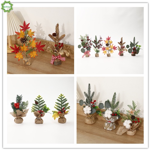 Cây Thông Giáng Sinh Mini Trang Trí Nhà Cửa / Văn Phòng DIY