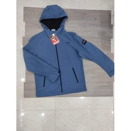 Áo gió lót nỉ dày dặn lining chính hãng