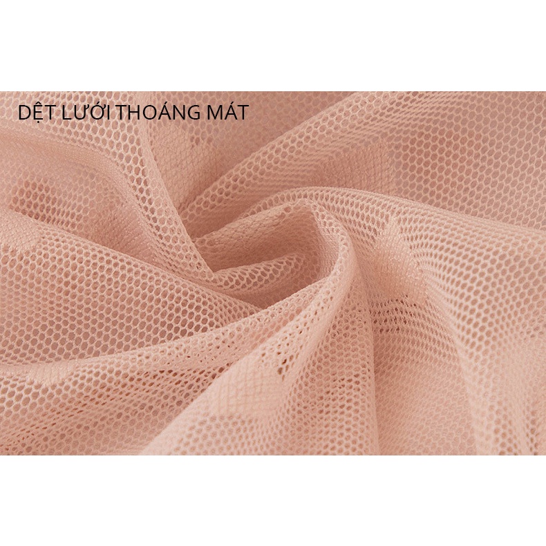 Set 5 quần lót nữ dệt lưới thoáng khí họa tiết sexy gợi cảm