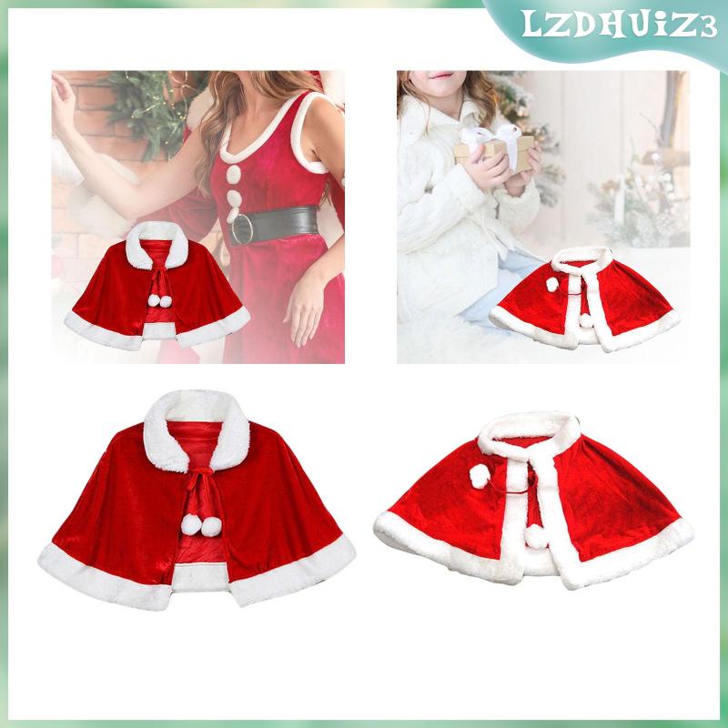 Áo Choàng Nhung Hóa Trang Ông Già Noel / Giáng Sinh lzdhuiz3