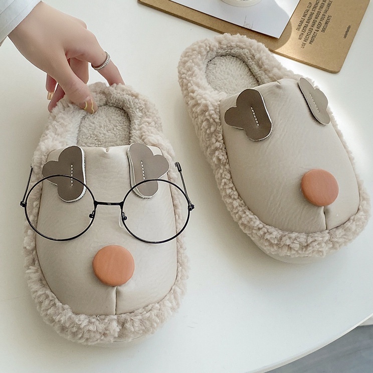 💥HOT SALE🎅💥CHZK Giáng sinh dễ thương trong nhà bông dép, đôi dép, dép nữ