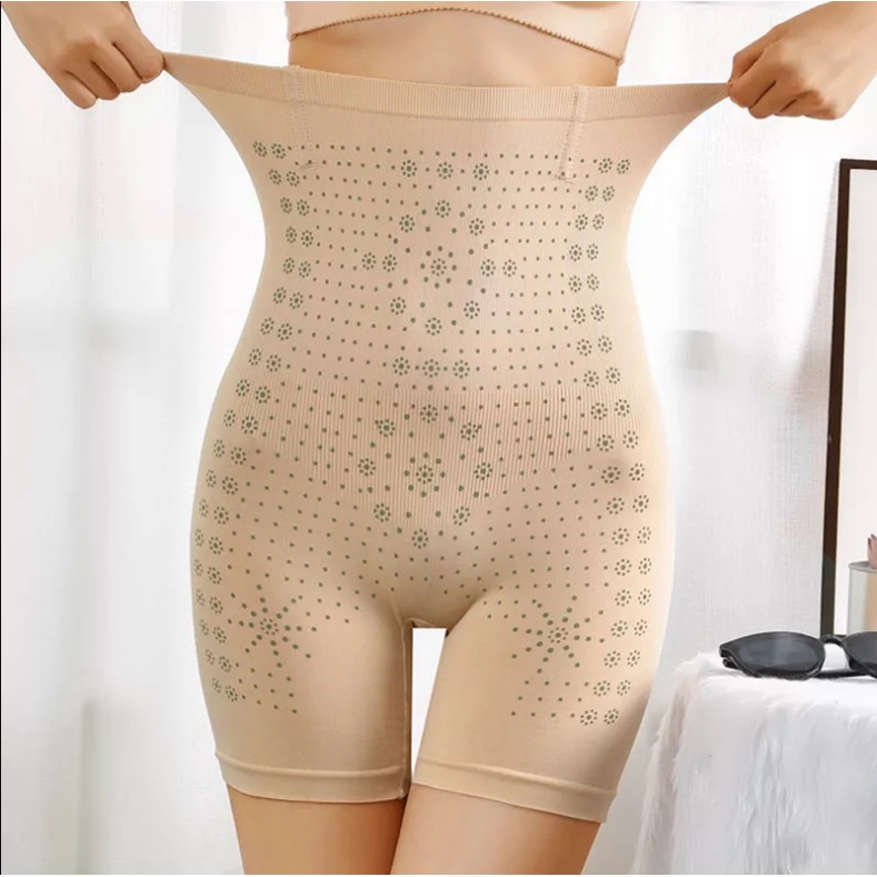 Quần Lót Định Hinhg Lưng Cao Họa Tiết Thời Trang Thoáng Khí Cho Nữ