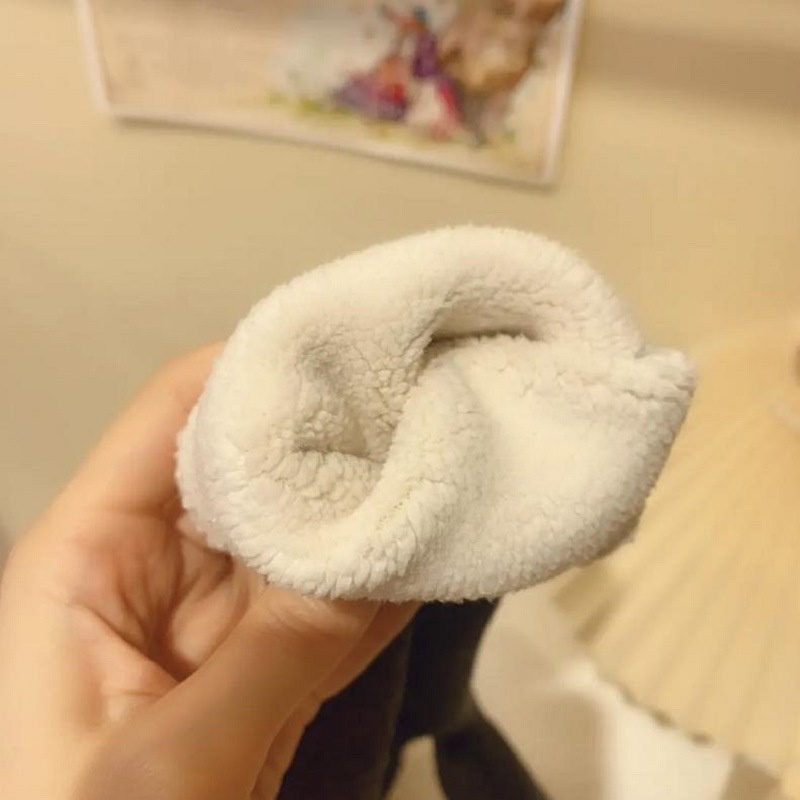 Quần Dài Vải Lông Dày Hai Mặt Giữ Ấm Mùa Thu Đông Kiểu Mới 2022 Cho Bé Gái