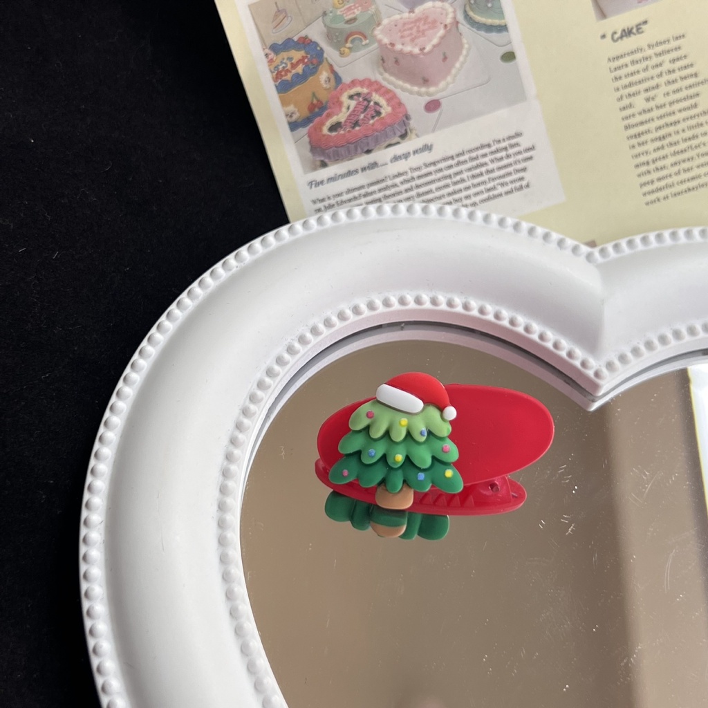 Kẹp Tóc Mini Họa Tiết Giáng Sinh Thời Trang