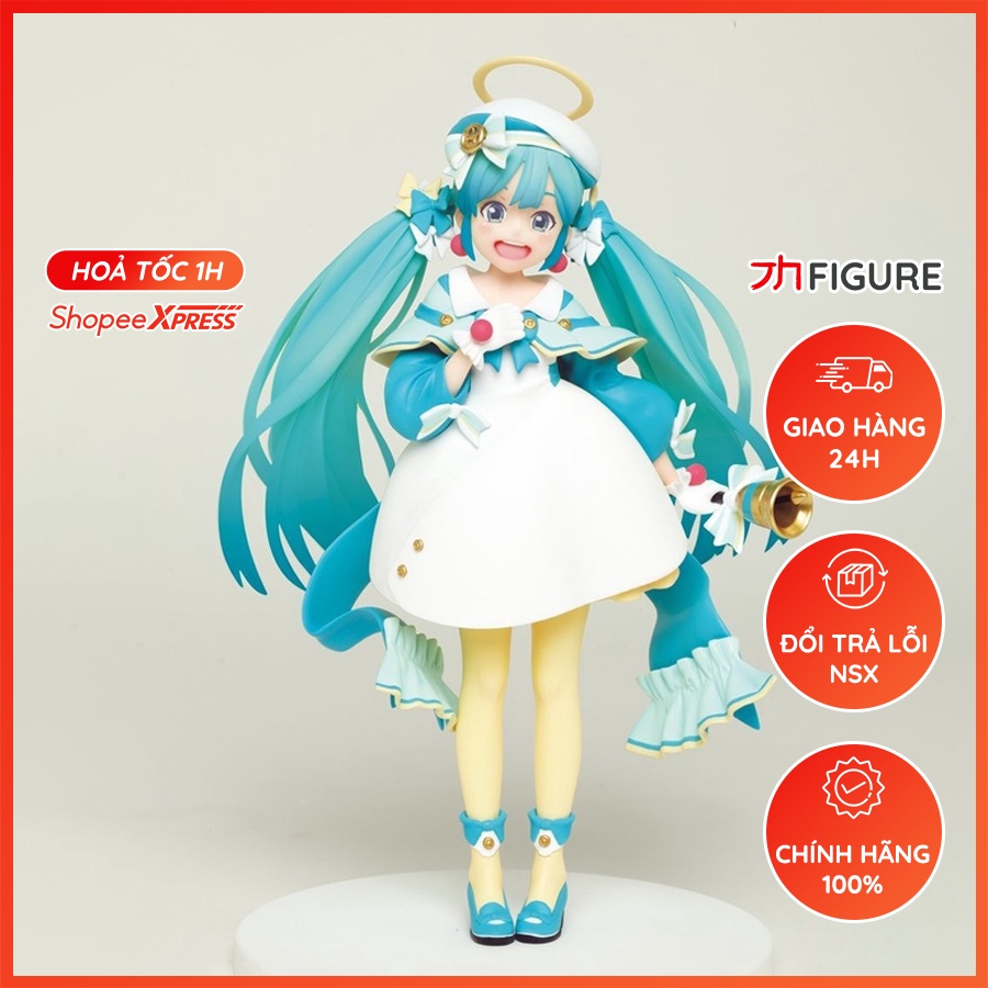 Mô Hình Figure Chính Hãng Anime Vocaloid, Hatsune Miku, 2nd season Winter ver, Taito, Nhật Bản