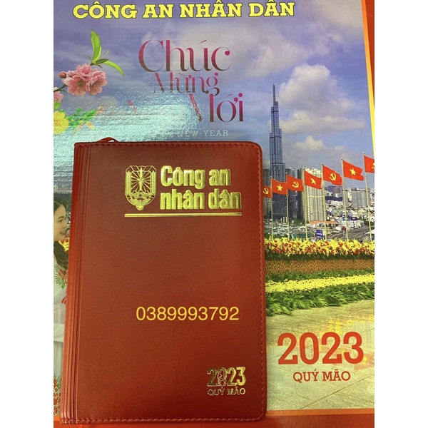 sổ tay Công an nhân dân chính hãng