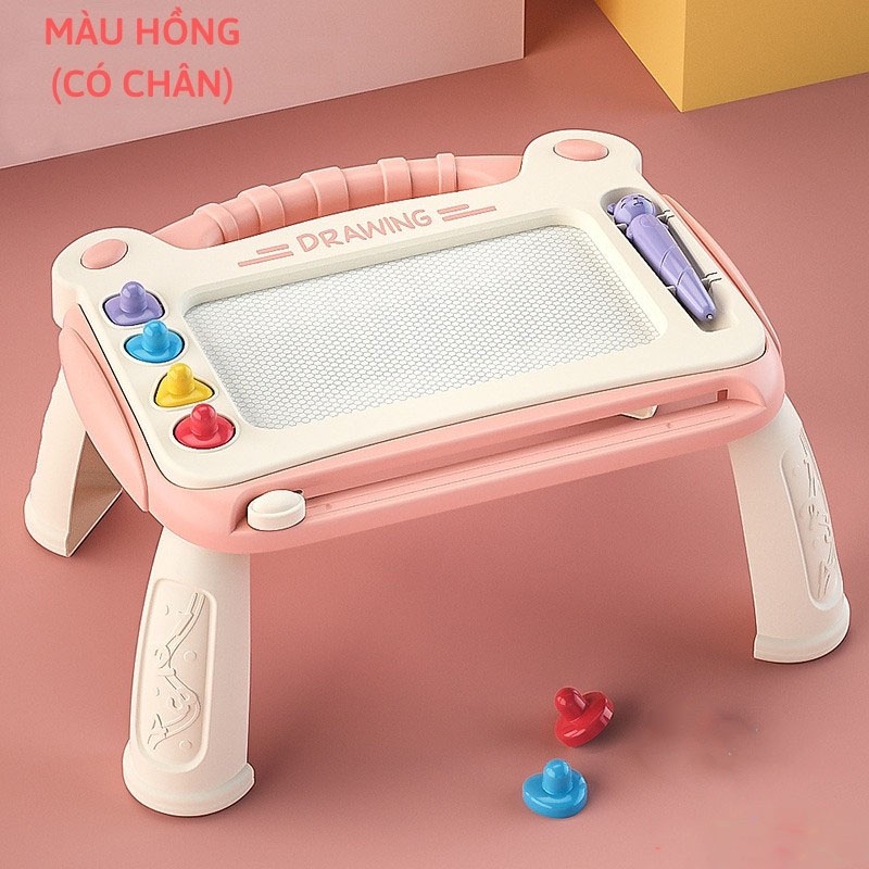 Bảng Vẽ Tự Xóa Thông Minh Có Chân Bàn, Bảng Từ Tính Tập Viết, Tập Vẽ - Đồ Chơi Cho Bé