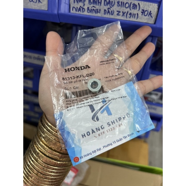 Bạc bắt giỏ xe trước wave alpha , wave zx chính hãng