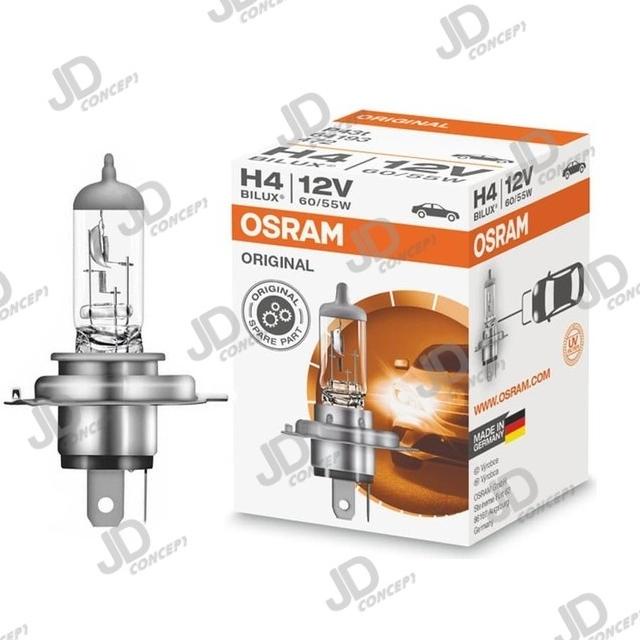 Osram Bóng Đèn HALOGEN H4 - HI-LOW 60 / 55 WATT 12V Chất Lượng Cao ★★.