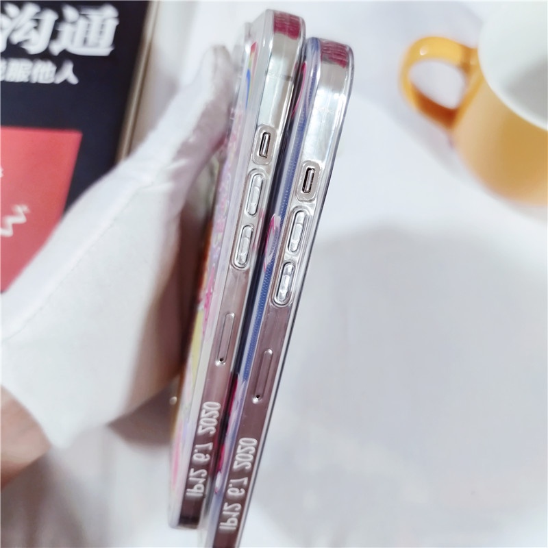 Ốp Điện Thoại Mềm In Hình Gấu Dễ Thương Cho iPhone 11 Pro Max XS Max XR 7 Plus 8 Plus