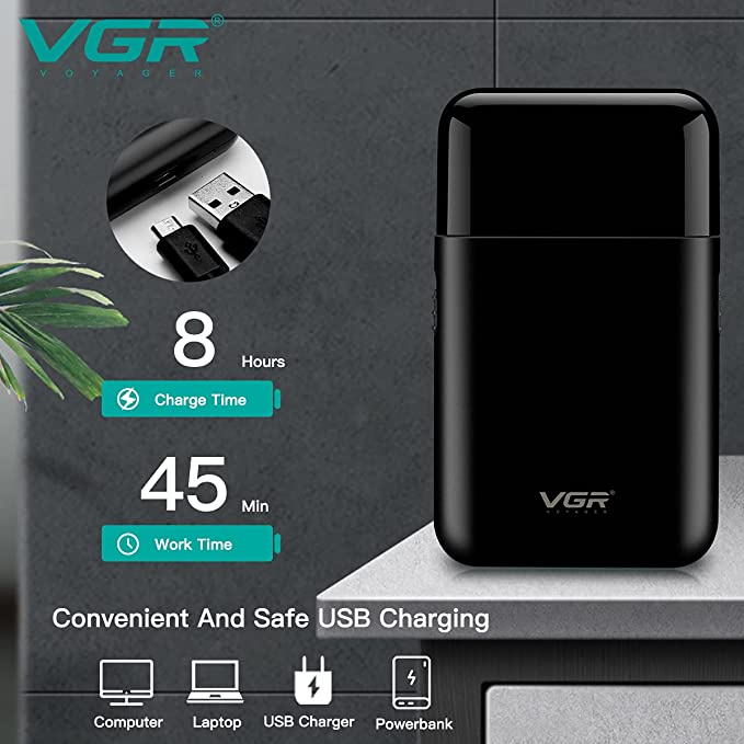 Máy cạo râu cao cấp VGR V-390 - Hàng chính hãng - Máy cạo râu bán chạy TOP 1 tại Mỹ và Châu Âu