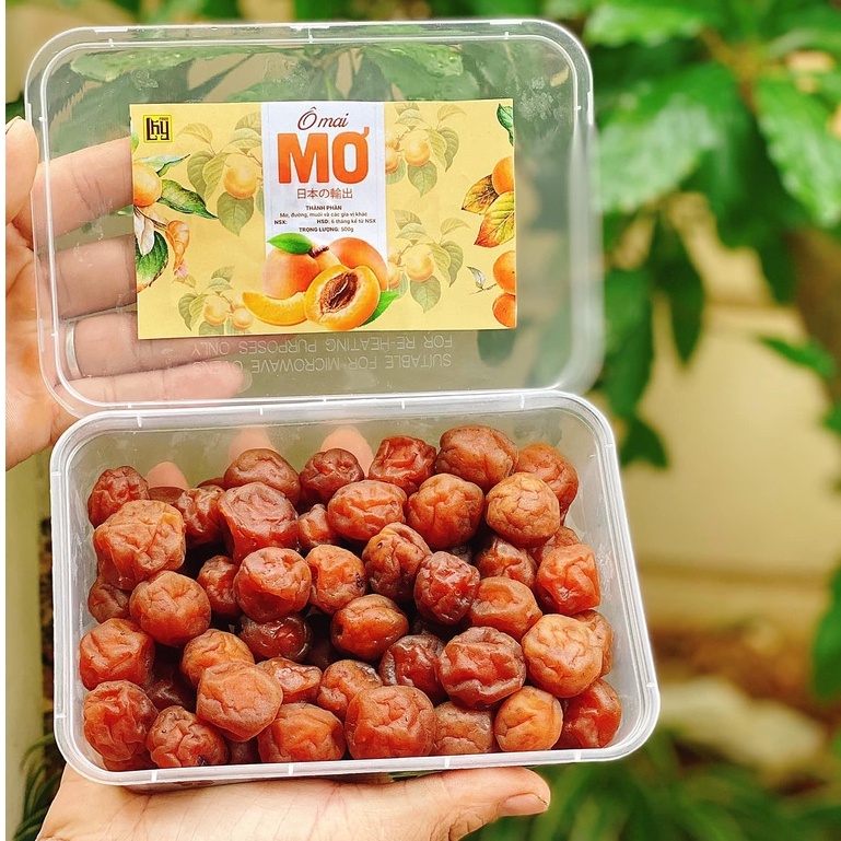 Ô mai mơ mận dẻo có hạt xuất Nhật🍟FREESHIP🍟hộp 500g LHYFOOD ăn vặt Hà Nội