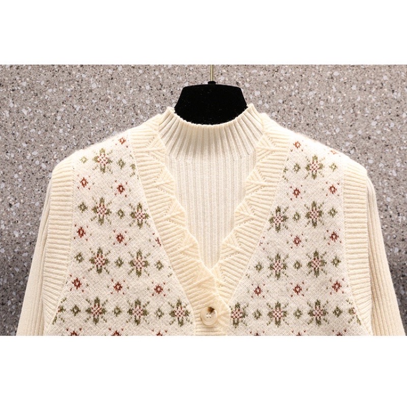 ♥️hàng oder ♥️ Set váy áo bigsize thanh lịch trẻ trung mùa thu đông♥️Hàng quảng châu