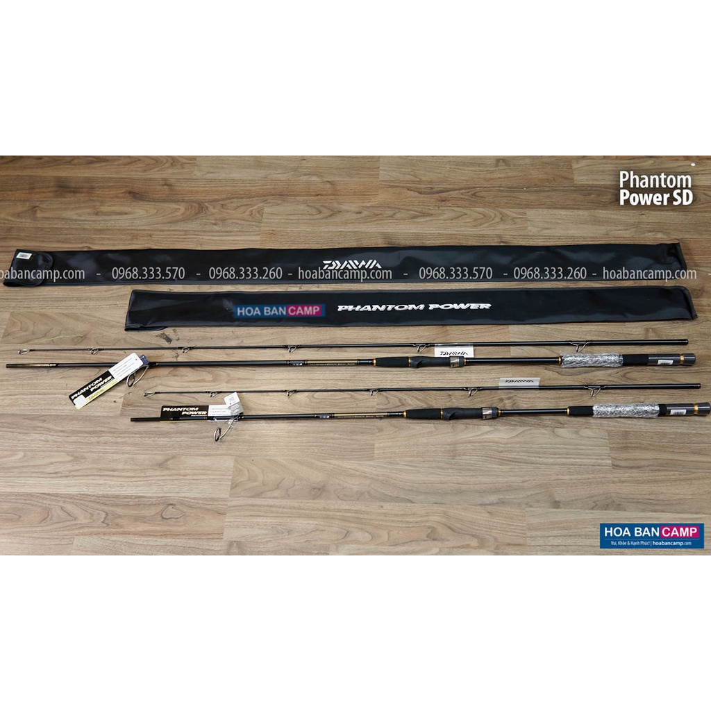 Cần Lure Daiwa 17 Phantom Power SD | 2 Khúc