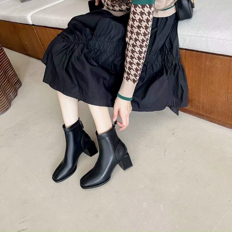 ld Boot 6p Miss Đế Viền Gót Cạnh Da Mềm Êm Fullbox Cao Cấp