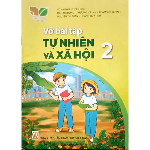 Vở bài tập Tự nhiên - Xã Hội lớp 2 + Bút chì 2B