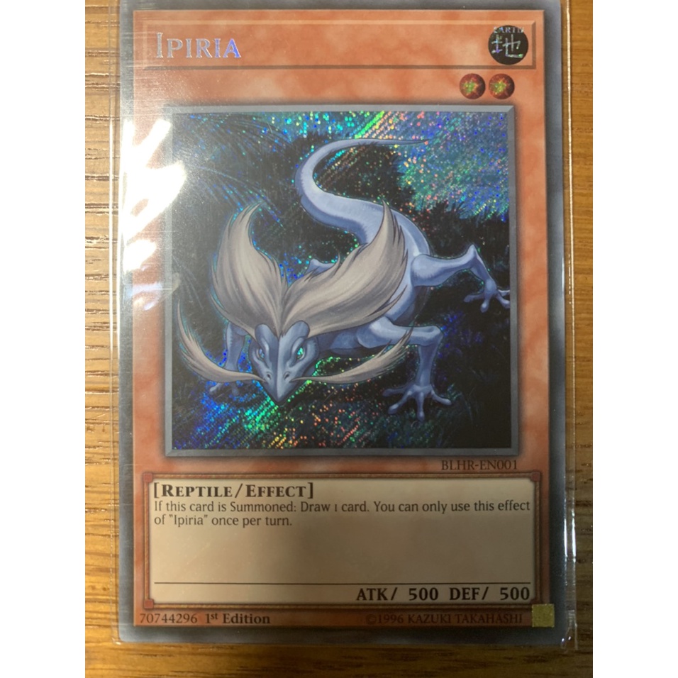 Thẻ bài Yugioh: Ipiria - BLHR-EN001 - Secret Rare



