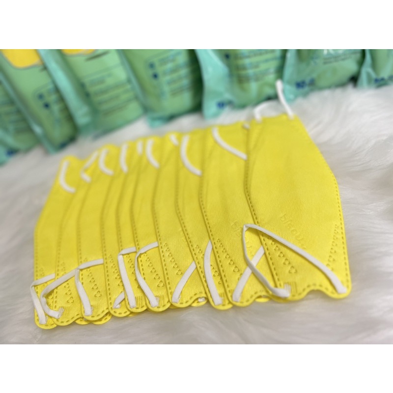 KHẨU TRANG Y TẾ BISOU KF94 - HỘP 30C