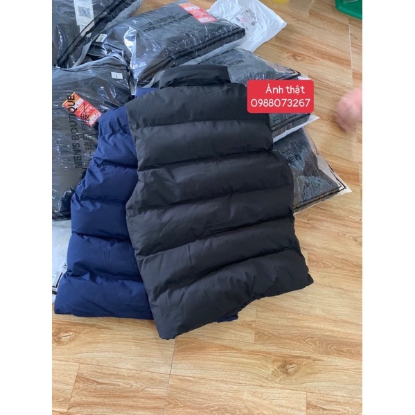 Sẵn hàng: Áo khoác phao gile nam siêu đẹp quảng châu