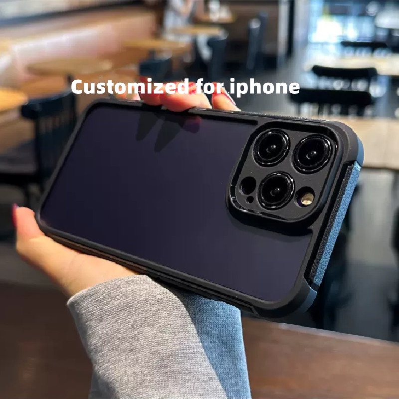 Ốp Điện Thoại silicon Cứng Mềm Bo Viền Chống Sốc Màu Trong Suốt Sang Trọng Cho iPhone 14 Plus 13 12 11 Pro MAX XR X XS MAX